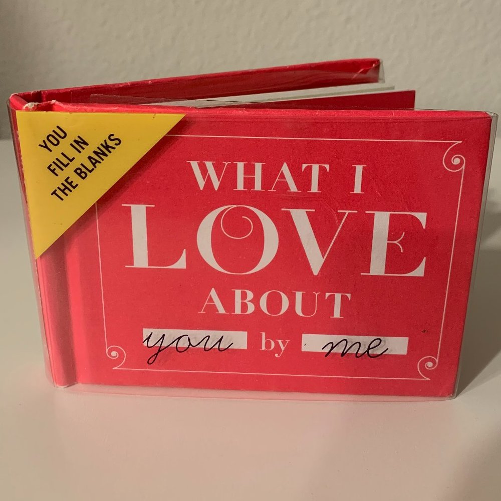 🌟VALENTINE'S DAY - Book of Personalize-able 'What I Love About You' Booklet